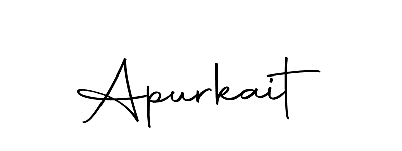 Make a beautiful signature design for name Apurkait. With this signature (Autography-DOLnW) style, you can create a handwritten signature for free. Apurkait signature style 10 images and pictures png