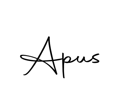 How to make Apus name signature. Use Autography-DOLnW style for creating short signs online. This is the latest handwritten sign. Apus signature style 10 images and pictures png