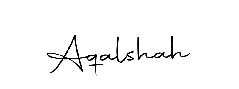 Design your own signature with our free online signature maker. With this signature software, you can create a handwritten (Autography-DOLnW) signature for name Aqalshah. Aqalshah signature style 10 images and pictures png
