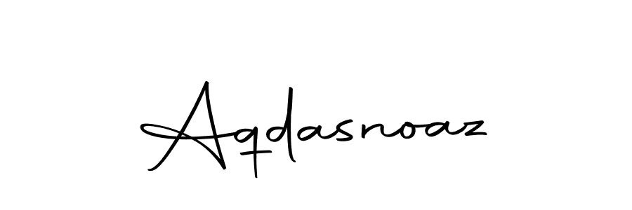 Use a signature maker to create a handwritten signature online. With this signature software, you can design (Autography-DOLnW) your own signature for name Aqdasnoaz. Aqdasnoaz signature style 10 images and pictures png