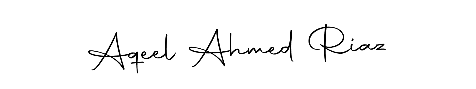 Make a beautiful signature design for name Aqeel Ahmed Riaz. With this signature (Autography-DOLnW) style, you can create a handwritten signature for free. Aqeel Ahmed Riaz signature style 10 images and pictures png