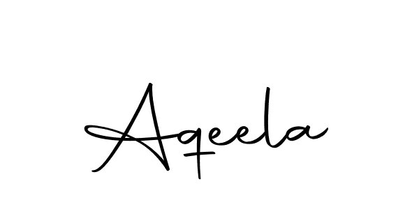 You should practise on your own different ways (Autography-DOLnW) to write your name (Aqeela) in signature. don't let someone else do it for you. Aqeela signature style 10 images and pictures png