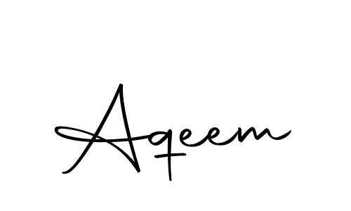 Aqeem stylish signature style. Best Handwritten Sign (Autography-DOLnW) for my name. Handwritten Signature Collection Ideas for my name Aqeem. Aqeem signature style 10 images and pictures png