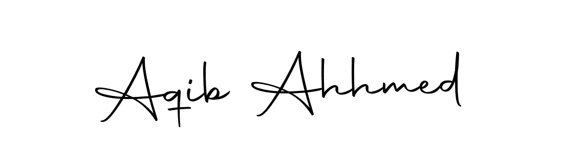 Make a beautiful signature design for name Aqib Ahhmed. Use this online signature maker to create a handwritten signature for free. Aqib Ahhmed signature style 10 images and pictures png