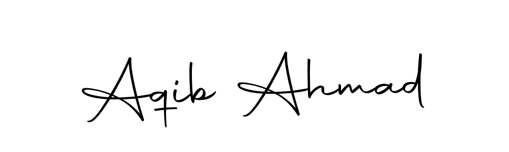 You should practise on your own different ways (Autography-DOLnW) to write your name (Aqib Ahmad) in signature. don't let someone else do it for you. Aqib Ahmad signature style 10 images and pictures png