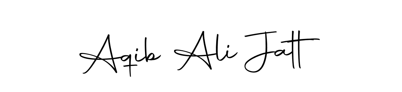 Create a beautiful signature design for name Aqib Ali Jatt. With this signature (Autography-DOLnW) fonts, you can make a handwritten signature for free. Aqib Ali Jatt signature style 10 images and pictures png