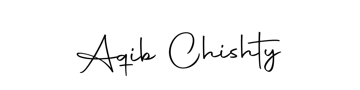 Similarly Autography-DOLnW is the best handwritten signature design. Signature creator online .You can use it as an online autograph creator for name Aqib Chishty. Aqib Chishty signature style 10 images and pictures png