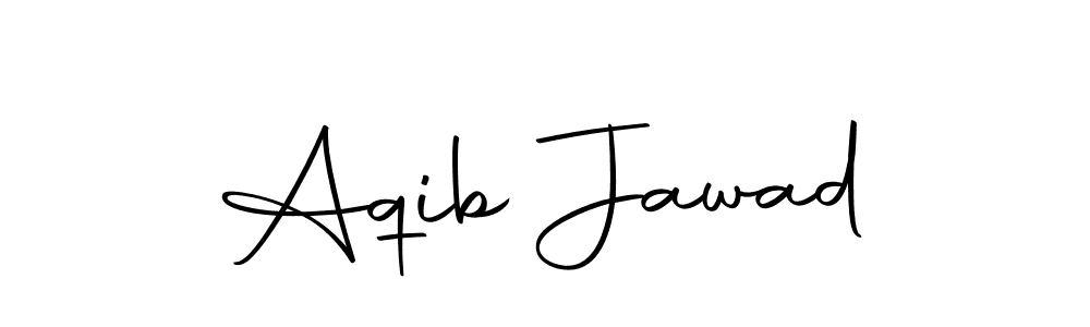 Aqib Jawad stylish signature style. Best Handwritten Sign (Autography-DOLnW) for my name. Handwritten Signature Collection Ideas for my name Aqib Jawad. Aqib Jawad signature style 10 images and pictures png