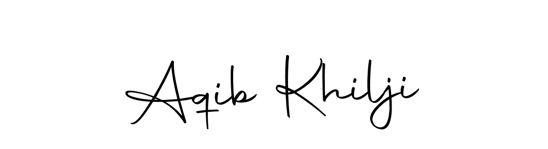 Aqib Khilji stylish signature style. Best Handwritten Sign (Autography-DOLnW) for my name. Handwritten Signature Collection Ideas for my name Aqib Khilji. Aqib Khilji signature style 10 images and pictures png
