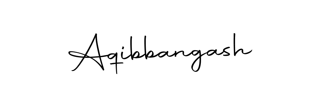 How to make Aqibbangash name signature. Use Autography-DOLnW style for creating short signs online. This is the latest handwritten sign. Aqibbangash signature style 10 images and pictures png