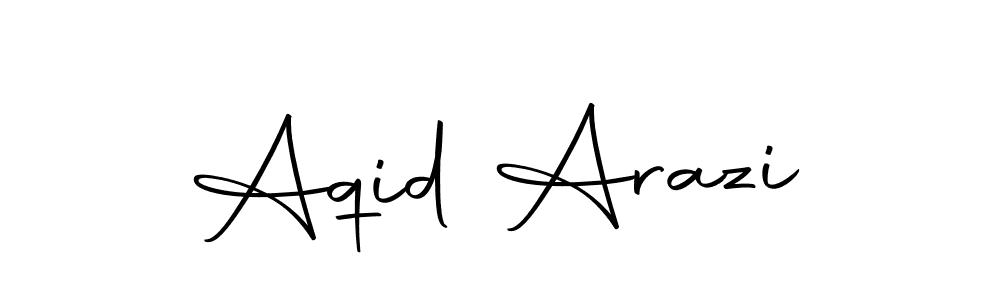 Here are the top 10 professional signature styles for the name Aqid Arazi. These are the best autograph styles you can use for your name. Aqid Arazi signature style 10 images and pictures png