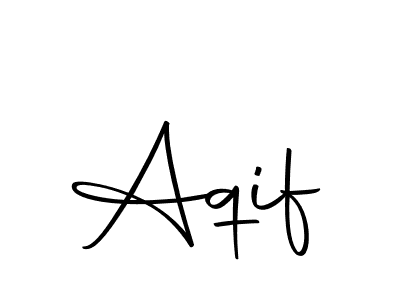 How to make Aqif signature? Autography-DOLnW is a professional autograph style. Create handwritten signature for Aqif name. Aqif signature style 10 images and pictures png