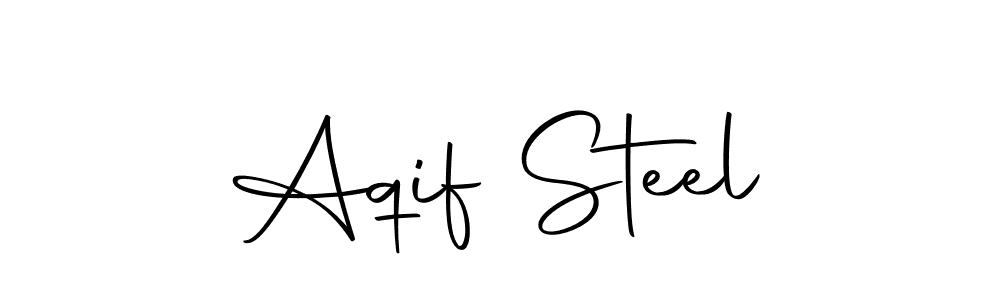 if you are searching for the best signature style for your name Aqif Steel. so please give up your signature search. here we have designed multiple signature styles  using Autography-DOLnW. Aqif Steel signature style 10 images and pictures png