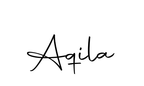 Aqila stylish signature style. Best Handwritten Sign (Autography-DOLnW) for my name. Handwritten Signature Collection Ideas for my name Aqila. Aqila signature style 10 images and pictures png