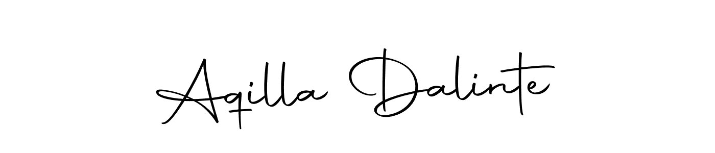 How to make Aqilla Dalinte signature? Autography-DOLnW is a professional autograph style. Create handwritten signature for Aqilla Dalinte name. Aqilla Dalinte signature style 10 images and pictures png