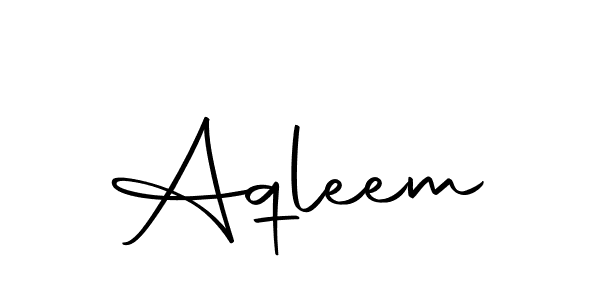 You can use this online signature creator to create a handwritten signature for the name Aqleem. This is the best online autograph maker. Aqleem signature style 10 images and pictures png