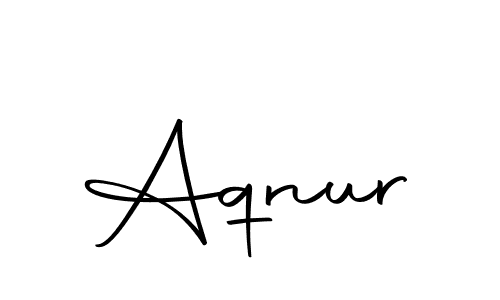 if you are searching for the best signature style for your name Aqnur. so please give up your signature search. here we have designed multiple signature styles  using Autography-DOLnW. Aqnur signature style 10 images and pictures png