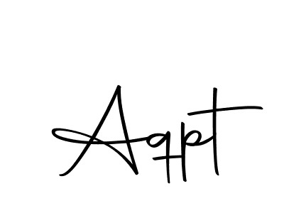 if you are searching for the best signature style for your name Aqpt. so please give up your signature search. here we have designed multiple signature styles  using Autography-DOLnW. Aqpt signature style 10 images and pictures png