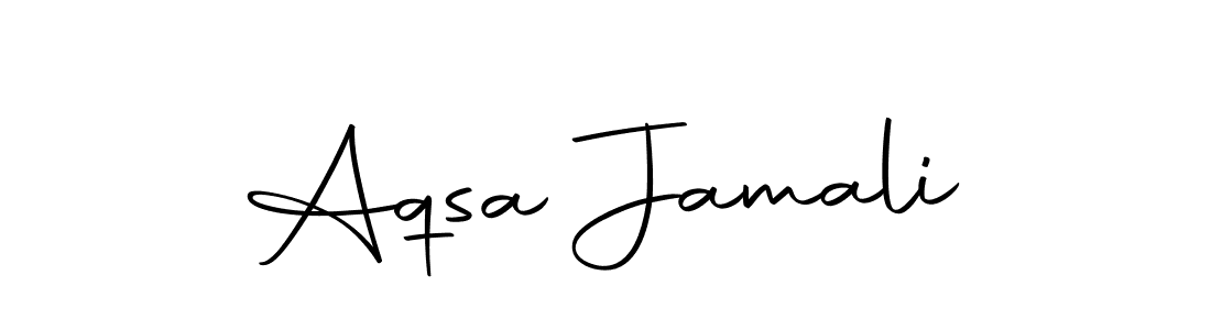 Make a beautiful signature design for name Aqsa Jamali. With this signature (Autography-DOLnW) style, you can create a handwritten signature for free. Aqsa Jamali signature style 10 images and pictures png