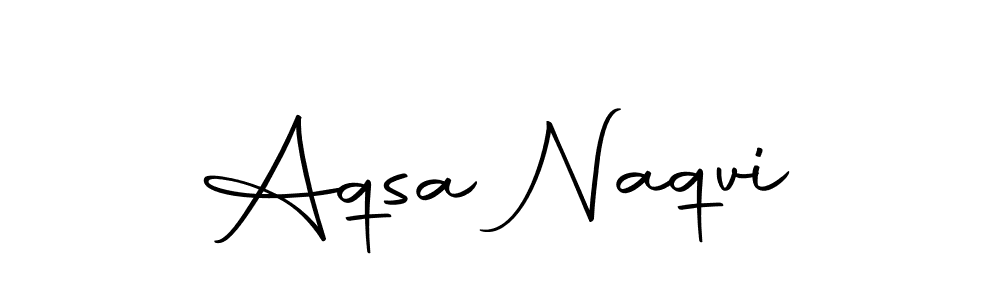 Use a signature maker to create a handwritten signature online. With this signature software, you can design (Autography-DOLnW) your own signature for name Aqsa Naqvi. Aqsa Naqvi signature style 10 images and pictures png