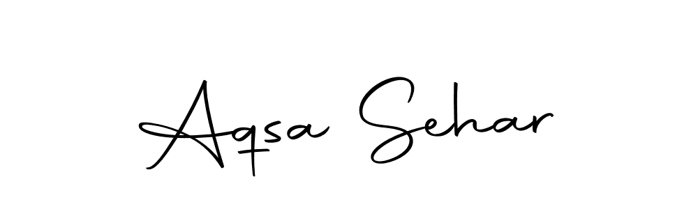 Make a beautiful signature design for name Aqsa Sehar. Use this online signature maker to create a handwritten signature for free. Aqsa Sehar signature style 10 images and pictures png