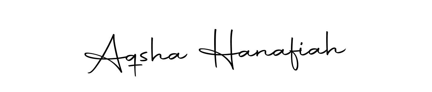 This is the best signature style for the Aqsha Hanafiah name. Also you like these signature font (Autography-DOLnW). Mix name signature. Aqsha Hanafiah signature style 10 images and pictures png