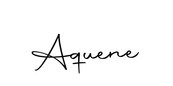 Make a beautiful signature design for name Aquene. With this signature (Autography-DOLnW) style, you can create a handwritten signature for free. Aquene signature style 10 images and pictures png