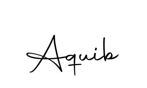 Make a beautiful signature design for name Aquib. With this signature (Autography-DOLnW) style, you can create a handwritten signature for free. Aquib signature style 10 images and pictures png