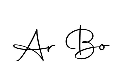 Create a beautiful signature design for name Ar Bo. With this signature (Autography-DOLnW) fonts, you can make a handwritten signature for free. Ar Bo signature style 10 images and pictures png