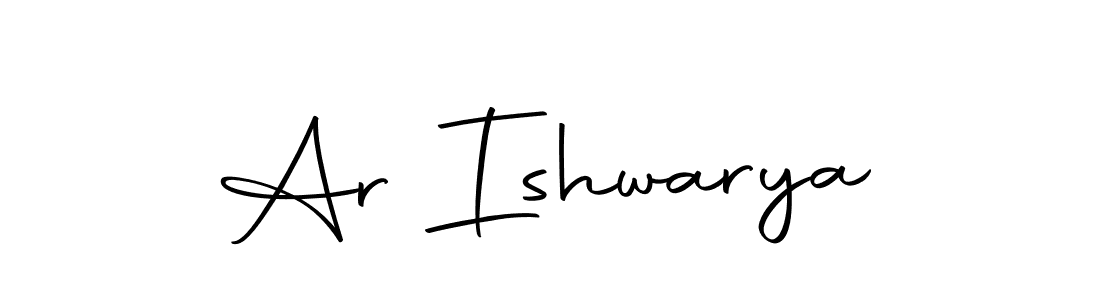 Make a beautiful signature design for name Ar Ishwarya. Use this online signature maker to create a handwritten signature for free. Ar Ishwarya signature style 10 images and pictures png
