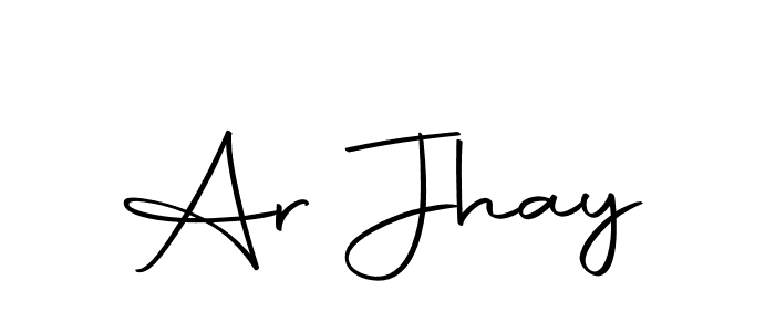 How to make Ar Jhay signature? Autography-DOLnW is a professional autograph style. Create handwritten signature for Ar Jhay name. Ar Jhay signature style 10 images and pictures png