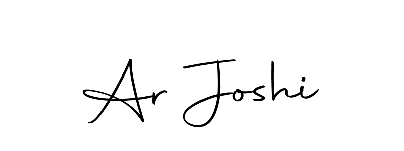 You can use this online signature creator to create a handwritten signature for the name Ar Joshi. This is the best online autograph maker. Ar Joshi signature style 10 images and pictures png