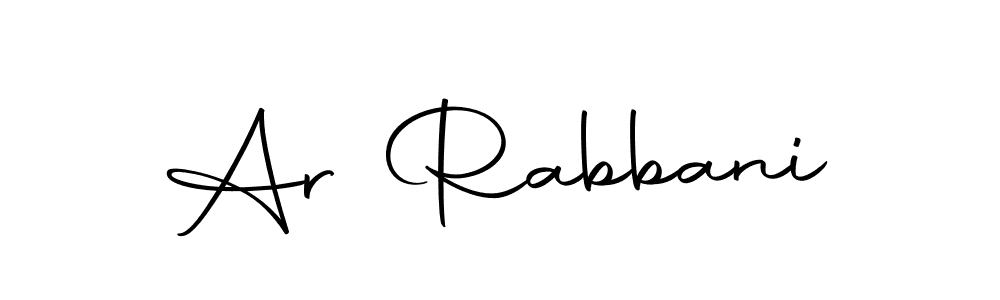 if you are searching for the best signature style for your name Ar Rabbani. so please give up your signature search. here we have designed multiple signature styles  using Autography-DOLnW. Ar Rabbani signature style 10 images and pictures png