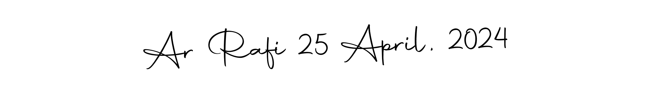How to Draw Ar Rafi 25 April, 2024 signature style? Autography-DOLnW is a latest design signature styles for name Ar Rafi 25 April, 2024. Ar Rafi 25 April, 2024 signature style 10 images and pictures png