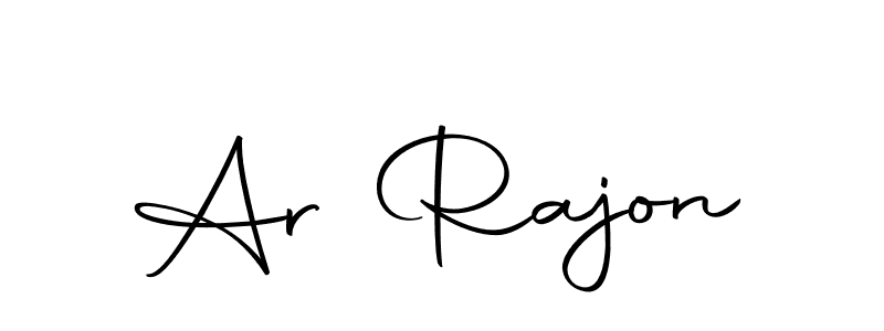 Make a beautiful signature design for name Ar Rajon. Use this online signature maker to create a handwritten signature for free. Ar Rajon signature style 10 images and pictures png