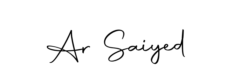 It looks lik you need a new signature style for name Ar Saiyed. Design unique handwritten (Autography-DOLnW) signature with our free signature maker in just a few clicks. Ar Saiyed signature style 10 images and pictures png