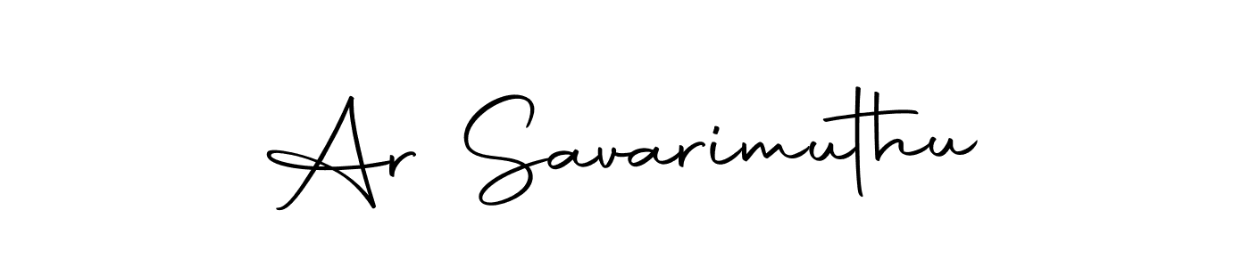 How to make Ar Savarimuthu signature? Autography-DOLnW is a professional autograph style. Create handwritten signature for Ar Savarimuthu name. Ar Savarimuthu signature style 10 images and pictures png