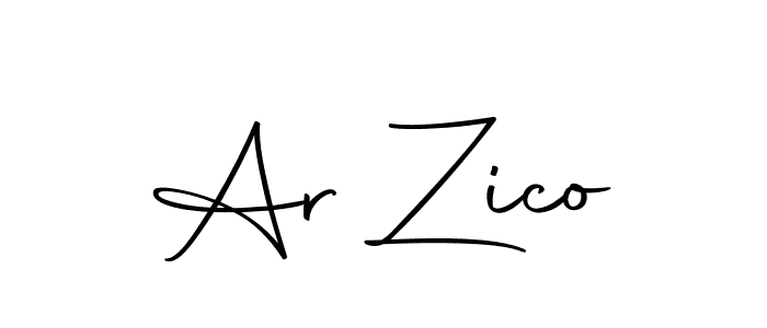 Use a signature maker to create a handwritten signature online. With this signature software, you can design (Autography-DOLnW) your own signature for name Ar Zico. Ar Zico signature style 10 images and pictures png