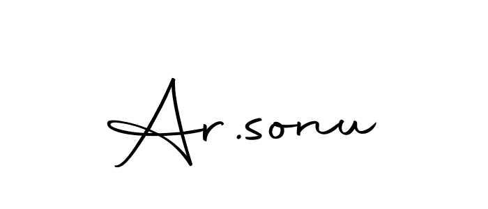 How to make Ar.sonu signature? Autography-DOLnW is a professional autograph style. Create handwritten signature for Ar.sonu name. Ar.sonu signature style 10 images and pictures png