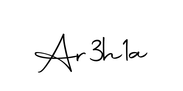 Use a signature maker to create a handwritten signature online. With this signature software, you can design (Autography-DOLnW) your own signature for name Ar3h1a. Ar3h1a signature style 10 images and pictures png