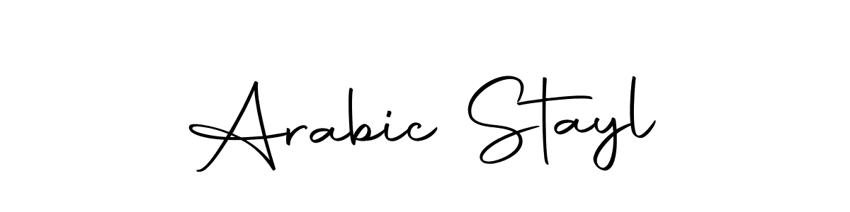 How to make Arabic Stayl name signature. Use Autography-DOLnW style for creating short signs online. This is the latest handwritten sign. Arabic Stayl signature style 10 images and pictures png