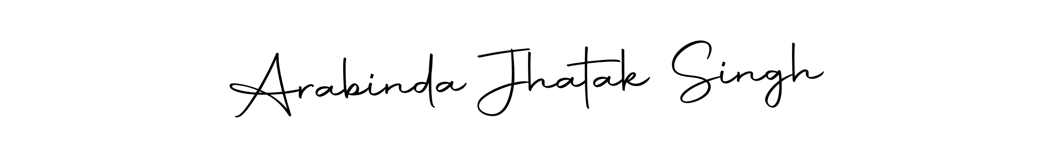 Here are the top 10 professional signature styles for the name Arabinda Jhatak Singh. These are the best autograph styles you can use for your name. Arabinda Jhatak Singh signature style 10 images and pictures png