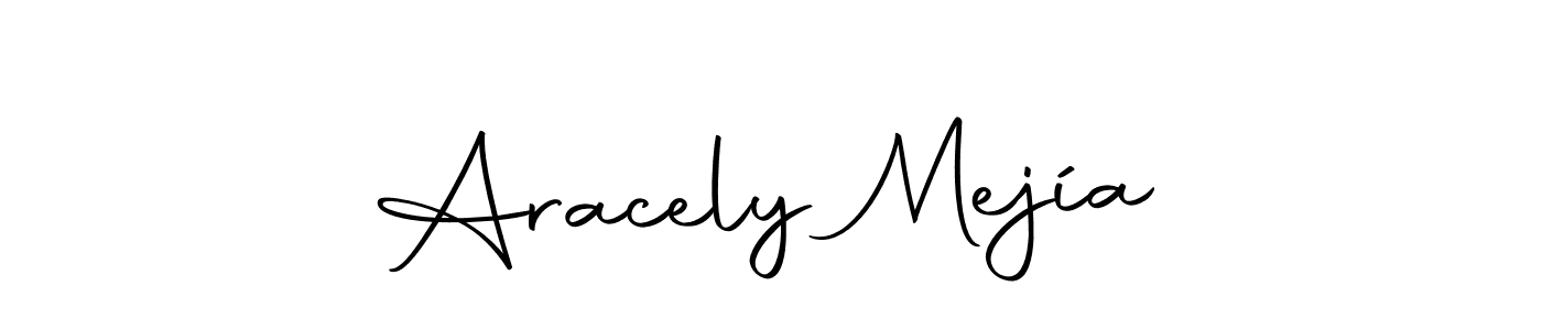 Also You can easily find your signature by using the search form. We will create Aracely Mejía name handwritten signature images for you free of cost using Autography-DOLnW sign style. Aracely Mejía signature style 10 images and pictures png