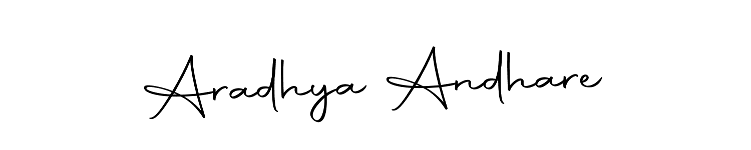 The best way (Autography-DOLnW) to make a short signature is to pick only two or three words in your name. The name Aradhya Andhare include a total of six letters. For converting this name. Aradhya Andhare signature style 10 images and pictures png