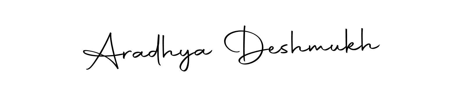 Autography-DOLnW is a professional signature style that is perfect for those who want to add a touch of class to their signature. It is also a great choice for those who want to make their signature more unique. Get Aradhya Deshmukh name to fancy signature for free. Aradhya Deshmukh signature style 10 images and pictures png