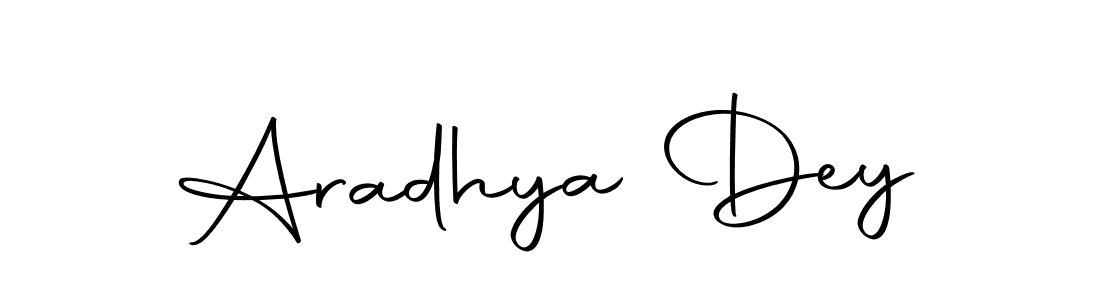 The best way (Autography-DOLnW) to make a short signature is to pick only two or three words in your name. The name Aradhya Dey include a total of six letters. For converting this name. Aradhya Dey signature style 10 images and pictures png