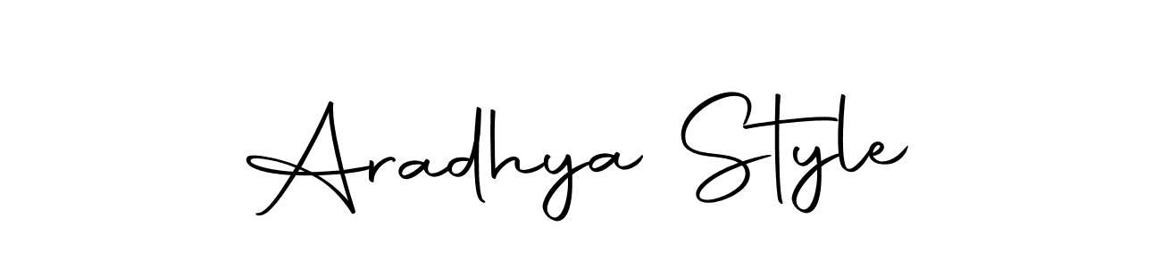 Similarly Autography-DOLnW is the best handwritten signature design. Signature creator online .You can use it as an online autograph creator for name Aradhya Style. Aradhya Style signature style 10 images and pictures png