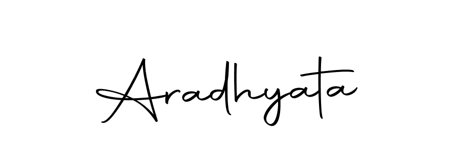 Aradhyata stylish signature style. Best Handwritten Sign (Autography-DOLnW) for my name. Handwritten Signature Collection Ideas for my name Aradhyata. Aradhyata signature style 10 images and pictures png