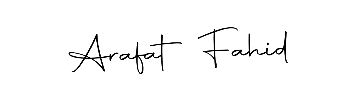 Make a beautiful signature design for name Arafat Fahid. Use this online signature maker to create a handwritten signature for free. Arafat Fahid signature style 10 images and pictures png