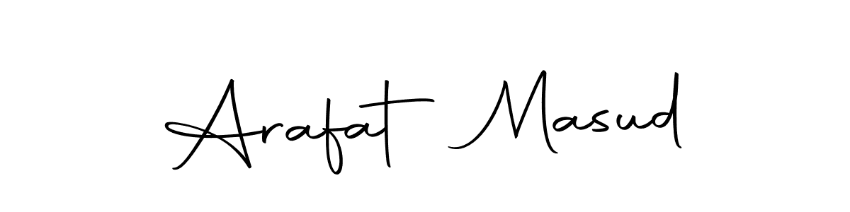 You should practise on your own different ways (Autography-DOLnW) to write your name (Arafat Masud) in signature. don't let someone else do it for you. Arafat Masud signature style 10 images and pictures png